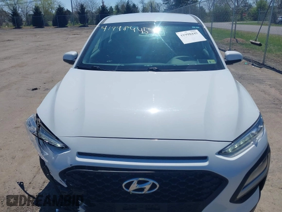 2019 Hyundai Kona SE with VIN KM8K1CAA1KU379581, listed as a IAAI auction lot 41998445 with 64,659 mi miles. Bid and sale history available at carsss.com. Image 13.