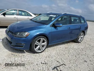 2017 Volkswagen Golf SportWagen S with VIN 3VWC17AUXHM543785, listed as a Copart auction lot 47278995 with 119,017 mi miles and Salvage Title. Bid and sale history available at carsss.com. Image 1.