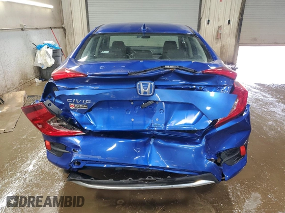 2019 Honda Civic Sedan EX with VIN 19XFC1F31KE017621, listed as a Copart auction lot 50706145 with 99,477 mi miles and Salvage Title. Bid and sale history available at carsss.com. Image 6.