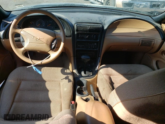 1998 Ford Mustang with VIN 1FAFP444XWF176396, listed as a Copart auction lot 61322984 with 86,168 mi miles and Salvage title. Bid and sale history available at DreamBid. Image 8.