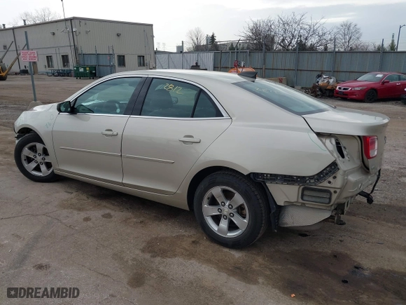 2015 Chevrolet Malibu LS with VIN 1G11A5SL3FF291940, listed as a IAAI auction lot 41832812 with 164,441 mi miles. Bid and sale history available at carsss.com. Image 3.