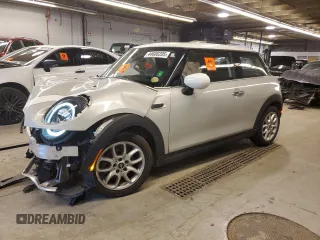 2020 MINI Hardtop Cooper with VIN WMWXR3C08L2M15462, listed as a Copart auction lot 44600205 with Not provided miles and Salvage title. Bid and sale history available at DreamBid. Image 1.