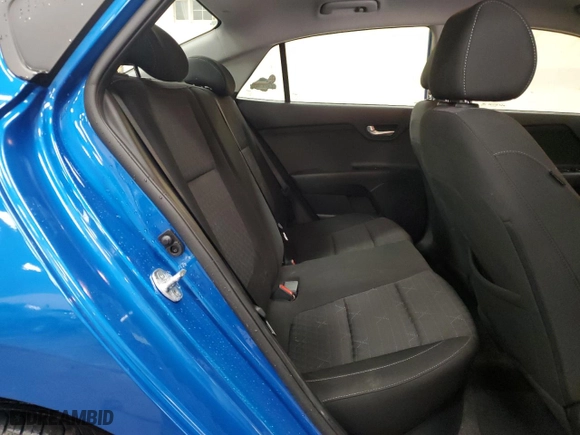 2023 Kia Rio S with VIN 3KPA24AD7PE541605, listed as a Copart auction lot 78367134 with 18,122 mi miles and Salvage Title. Bid and sale history available at carsss.com. Image 10.