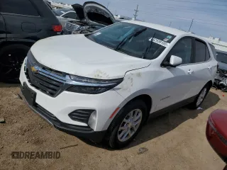 2023 Chevrolet Equinox LT with VIN 3GNAXTEG8PS166168, listed as a Copart auction lot 52939185 with 24,356 mi miles and Non repairable. Bid and sale history available at DreamBid. Image 1.