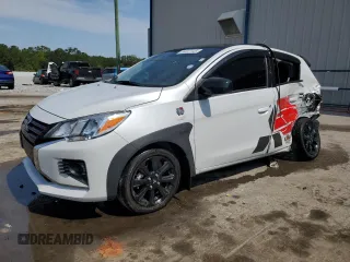 2023 Mitsubishi Mirage Black Edition with VIN ML32AWHJ3PH006072, listed as a Copart auction lot 56467745 with 13,735 mi miles and Non repairable. Bid and sale history available at DreamBid. Image 1.