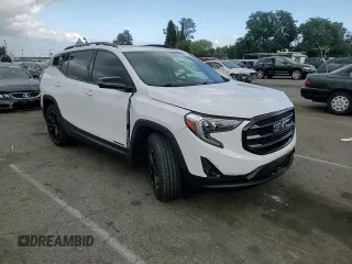 2020 GMC Terrain SLT z VIN 3GKALPEX4LL136623, wystawiony jako Copart lot #53254535 z przebiegiem 76 168 mil mil oraz Szkoda całkowita • Salvage title. Historia ofert i sprzedaży dostępna na DreamBid. Obrazek 12.