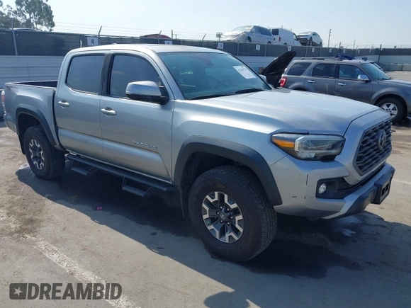 2020 Toyota Tacoma SR5 with VIN 3TMAZ5CN7LM138859, listed as a IAAI auction lot 42150725 with 36,462 mi miles and . Bid and sale history available at DreamBid. Image 1.