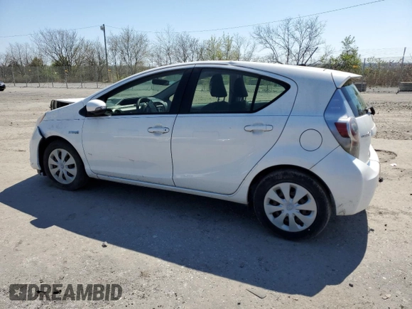 2013 Toyota Prius One with VIN JTDKDTB34D1530655, listed as a Copart auction lot 50364115 with 101,037 mi miles and Salvage Title. Bid and sale history available at DreamBid. Image 2.