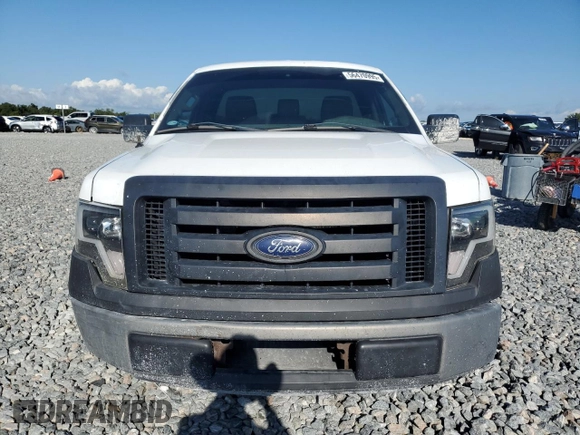 2012 Ford F-150 XL with VIN 1FTMF1CM7CKE28497, listed as a Copart auction lot 56470995 with 254,723 mi miles and Salvage title. Bid and sale history available at DreamBid. Image 5.