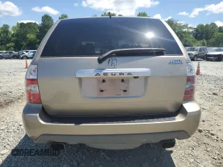 2006 Acura MDX Touring w/Navi with VIN 2HNYD18896H539092, listed as a Copart auction lot 57190874 with 0 mi miles and Salvage Title. Bid and sale history available at carsss.com. Image 6.