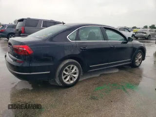 2017 Volkswagen Passat S с VIN 1VWAT7A32HC050631, выставлен на аукционе Copart как лот 56243335 с пробегом 102 795 миль миль и Списание • Salvage title. История ставок и продаж доступна на DreamBid. Изображение 3.