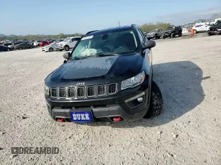 2020 Jeep Compass Trailhawk with VIN 3C4NJDDB0LT159324, listed as a Copart auction lot 50961595 with 86,446 mi miles and Salvage Title. Bid and sale history available at carsss.com. Image 14.