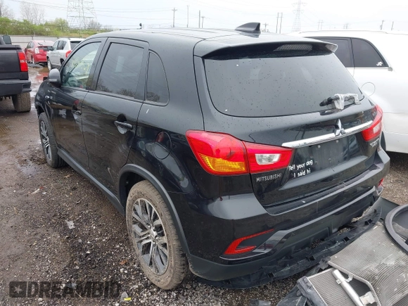 2018 Mitsubishi Outlander Sport ES 2.0 with VIN JA4AR3AU3JU019868, listed as a IAAI auction lot 41957304 with 87,305 mi miles. Bid and sale history available at carsss.com. Image 3.