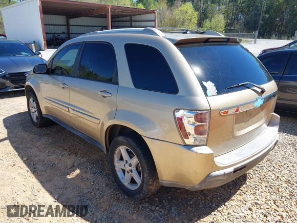 2005 Chevrolet Equinox LT with VIN 2CNDL63F656088963, listed as a IAAI auction lot 41820506 with 1 mi miles. Bid and sale history available at carsss.com. Image 3.