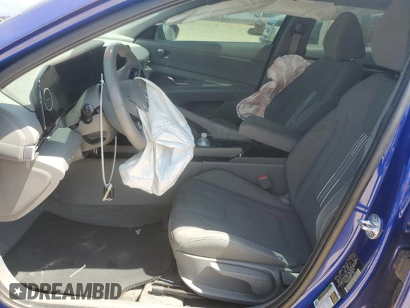 2023 Hyundai Elantra SEL with VIN KMHLS4AG6PU626354, listed as a Copart auction lot 52772775 with 48,737 mi miles and Salvage title. Bid and sale history available at DreamBid. Image 7.