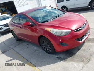 2012 Hyundai Elantra GLS with VIN KMHDH4AE8CU466814, listed as a IAAI auction lot 41933252 with 134,640 mi miles. Bid and sale history available at carsss.com. Image 1.