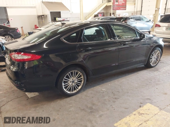 2014 Ford Fusion SE with VIN 3FA6P0H95ER242336, listed as a IAAI auction lot 41713459 with 90,568 mi miles. Bid and sale history available at carsss.com. Image 4.