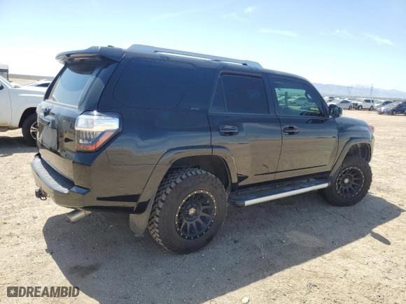 2017 Toyota 4Runner SR5 with VIN JTEBU5JRXH5459778, listed as a Copart auction lot 52144465 with 109,058 mi miles and Salvage Title. Bid and sale history available at carsss.com. Image 3.