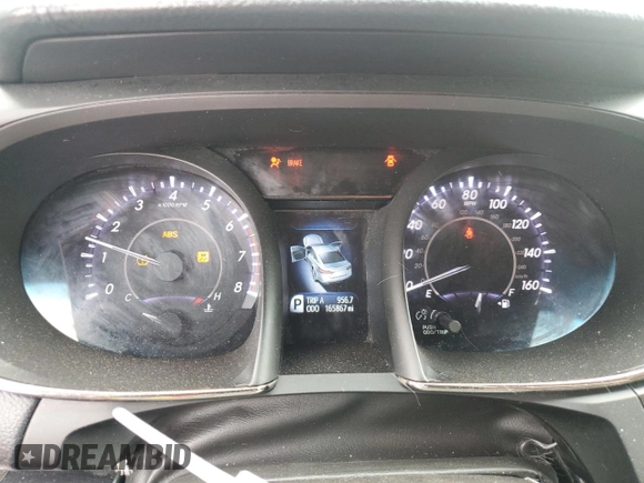 2016 Toyota Avalon Limited with VIN 4T1BK1EB2GU220256, listed as a Copart auction lot 46222695 with 165,867 mi miles and Salvage Title. Bid and sale history available at carsss.com. Image 9.