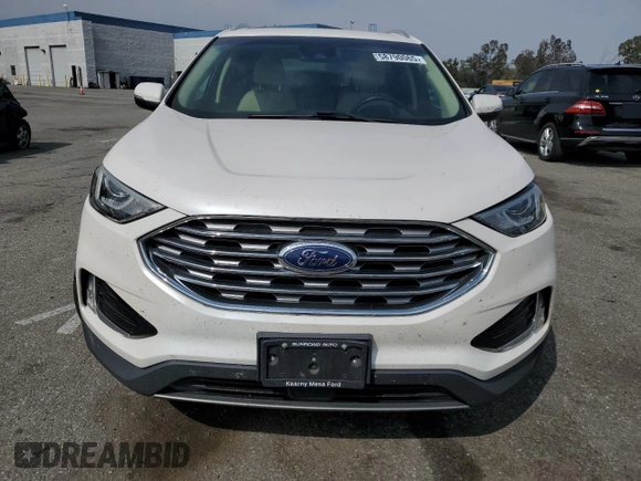 2019 Ford Edge SEL with VIN 2FMPK3J95KBB97431, listed as a Copart auction lot 58790065 with 72,357 mi miles and Salvage title. Bid and sale history available at DreamBid. Image 5.