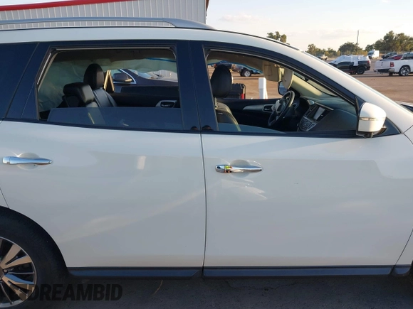 2019 Nissan Pathfinder SV z VIN 5N1DR2MN1KC603612, wystawiony jako IAAI lot #40720148 z przebiegiem 98 571 mil mil oraz . Historia ofert i sprzedaży dostępna na DreamBid. Obrazek 13.