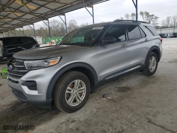 2022 Ford Explorer XLT with VIN 1FMSK7DH8NGA12810, listed as a Copart auction lot 44055015 with NaN miles and Salvage Title. Bid and sale history available at carsss.com. Image 1.