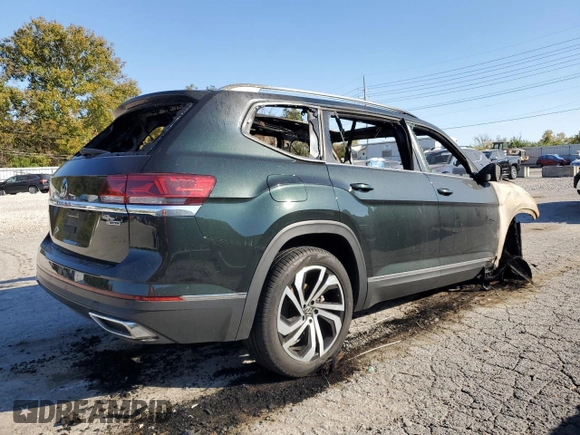2022 Volkswagen Atlas SEL with VIN 1V2BP2CA6NC509860, listed as a Copart auction lot 77381644 with Not provided miles and Salvage title. Bid and sale history available at DreamBid. Image 3.