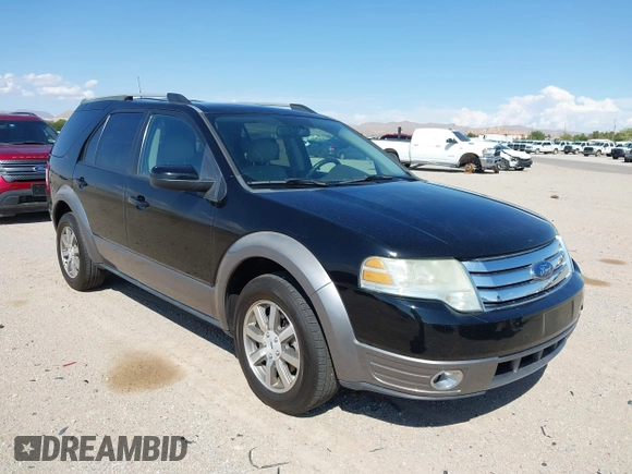 2008 Ford Taurus X SEL with VIN 1FMDK02W98GA35857, listed as a IAAI auction lot 42631246 with 139,723 mi miles and . Bid and sale history available at DreamBid. Image 1.