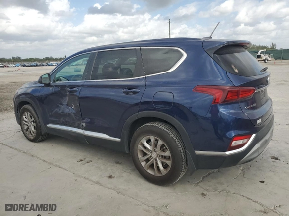 2019 Hyundai Santa Fe SE with VIN 5NMS23AD5KH128369, listed as a Copart auction lot 50727625 with 59,025 mi miles and Salvage Title. Bid and sale history available at carsss.com. Image 2.