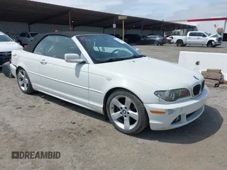 2004 BMW 3 Series 325Ci with VIN WBABW33474PL32549, listed as a IAAI auction lot 42120807 with 92,156 mi miles and . Bid and sale history available at carsss.com. Image 1.