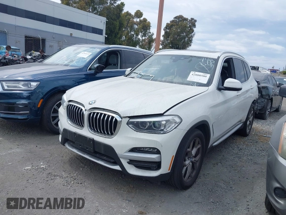 2021 BMW X3 sDrive30i z VIN 5UXTY3C09M9G57711, wystawiony jako IAAI lot #42000500 z przebiegiem 31 312 mil mil oraz . Historia ofert i sprzedaży dostępna na DreamBid. Obrazek 21.
