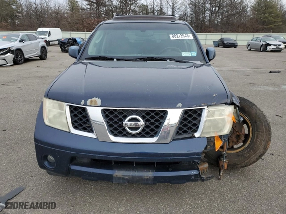 2006 Nissan Pathfinder SE with VIN 5N1AR18W26C647009, listed as a Copart auction lot 88212645 with 137,908 mi miles and Non Repairable. Bid and sale history available at carsss.com. Image 5.