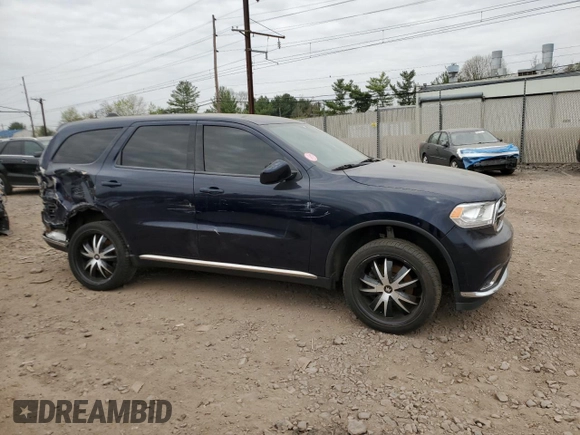 2018 Dodge Durango SXT z VIN 1C4RDJAG4JC101328, wystawiony jako Copart lot #53872975 z przebiegiem Nie podano mil oraz Szkoda całkowita • Salvage title. Historia ofert i sprzedaży dostępna na DreamBid. Obrazek 4.
