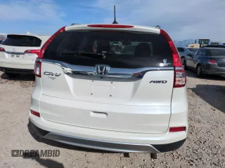 2015 Honda CR-V EX-L with VIN 5J6RM4H7XFL111385, listed as a Copart auction lot 48588225 with 129,162 mi miles and Salvage Title. Bid and sale history available at carsss.com. Image 6.