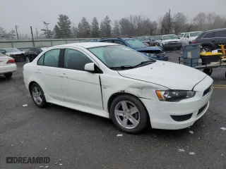 2013 Mitsubishi Lancer SE with VIN JA32V2FW5DU014734, listed as a Copart auction lot 84496464 with 112,750 mi miles and Salvage Title. Bid and sale history available at carsss.com. Image 4.