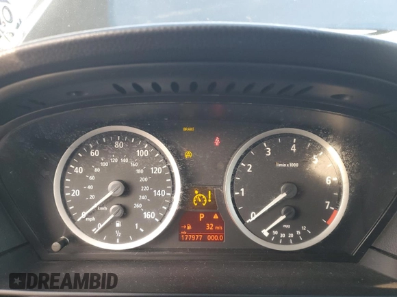 2006 BMW 5 Series 530i with VIN WBANE73506CM41414, listed as a Copart auction lot 75316884 with 177,977 mi miles and Salvage Title. Bid and sale history available at carsss.com. Image 9.