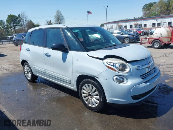 2015 FIAT 500L Easy with VIN ZFBCFABH8FZ031234, listed as a IAAI auction lot 41870102 with 86,267 mi miles and . Bid and sale history available at DreamBid. Image 13.