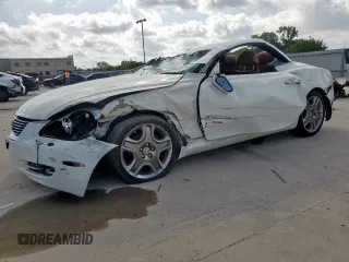 2006 Lexus SC 430 with VIN JTHFN48Y769007673, listed as a Copart auction lot 61789945 with 97,547 mi miles and Salvage title. Bid and sale history available at DreamBid. Image 1.