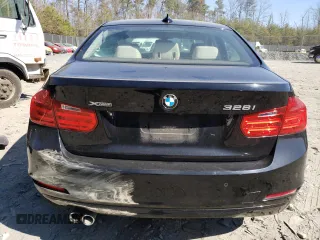 2015 BMW 3 Series 328i xDrive with VIN WBA3B5C5XFP653640, listed as a Copart auction lot 48363945 with 0 mi miles and Salvage Title. Bid and sale history available at carsss.com. Image 6.