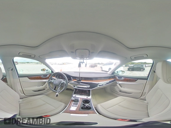 2022 Audi A6 Prestige with VIN WAUM2BF21NN058478, listed as a Copart auction lot 71114514 with 33,019 mi miles and Salvage Title. Bid and sale history available at carsss.com. Image 14.