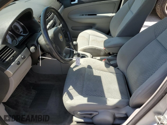 2005 Chevrolet Cobalt LS with VIN 1G1AL54F257521140, listed as a Copart auction lot 54344605 with 87,027 mi miles and Salvage Title. Bid and sale history available at DreamBid. Image 7.