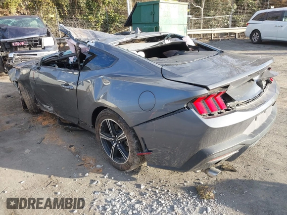 2024 Ford Mustang EcoBoost with VIN 1FA6P8TH9R5126403, listed as a IAAI auction lot 41419709 with 1 mi miles. Bid and sale history available at carsss.com. Image 3.