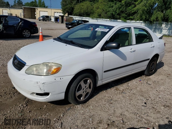 2005 Toyota Corolla CE with VIN 2T1BR32E45C446500, listed as a Copart auction lot 62859465 with 141,854 mi miles and Salvage title. Bid and sale history available at DreamBid. Image 1.
