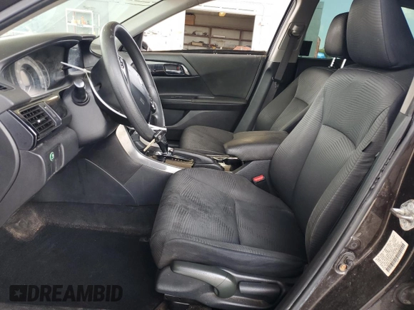 2017 Honda Accord Sedan LX with VIN 1HGCR2F34HA148174, listed as a Copart auction lot 51297945 with 115,738 mi miles and Salvage Title. Bid and sale history available at carsss.com. Image 7.