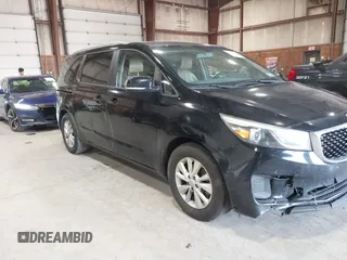 2016 Kia Sedona LX with VIN KNDMB5C10G6209405, listed as a IAAI auction lot 41849437 with 190,141 mi miles. Bid and sale history available at carsss.com. Image 6.