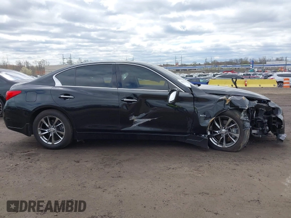 2017 Infiniti Q50 Signature Edition z VIN JN1EV7AR7HM837221, wystawiony jako IAAI lot #42023279 z przebiegiem 16 563 mil mil oraz . Historia ofert i sprzedaży dostępna na DreamBid. Obrazek 12.