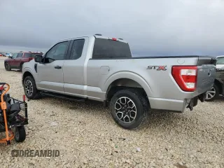 2023 Ford F-150 XL с VIN 1FTEX1CP4PKE37756, выставлен на аукционе Copart как лот 44459205 с пробегом 26 441 миль миль и Списание • Salvage title. История ставок и продаж доступна на DreamBid. Изображение 2.
