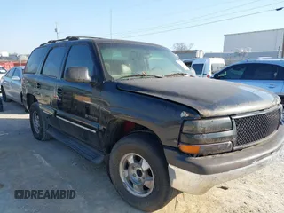 2003 Chevrolet Tahoe LT with VIN 1GNEC13Z13J239642, listed as a IAAI auction lot 41777802 with 1 mi miles. Bid and sale history available at carsss.com. Image 1.