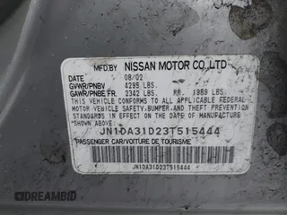 2003 Nissan Maxima SE z VIN JN1DA31D23T515444, wystawiony jako IAAI lot #42243352 z przebiegiem 134 741 mil mil oraz . Historia ofert i sprzedaży dostępna na DreamBid. Obrazek 9.