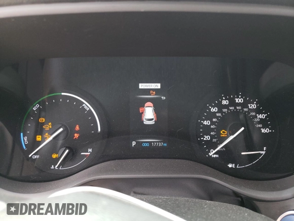 2023 Toyota Sienna XSE 25th Anniversary with VIN 5TDCSKFC3PS103084, listed as a Copart auction lot 79702214 with 17,737 mi miles and Salvage title. Bid and sale history available at DreamBid. Image 9.